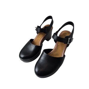 boc BY BØRN Brown Natasha Clog Platform Pump Size 11 M Vegan Leather